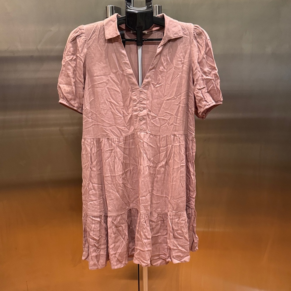 Pink Midi Dress